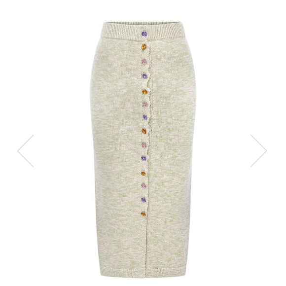 Olivia Rubin Vanessa space dye knit skirt XS - Picture 2 of 7